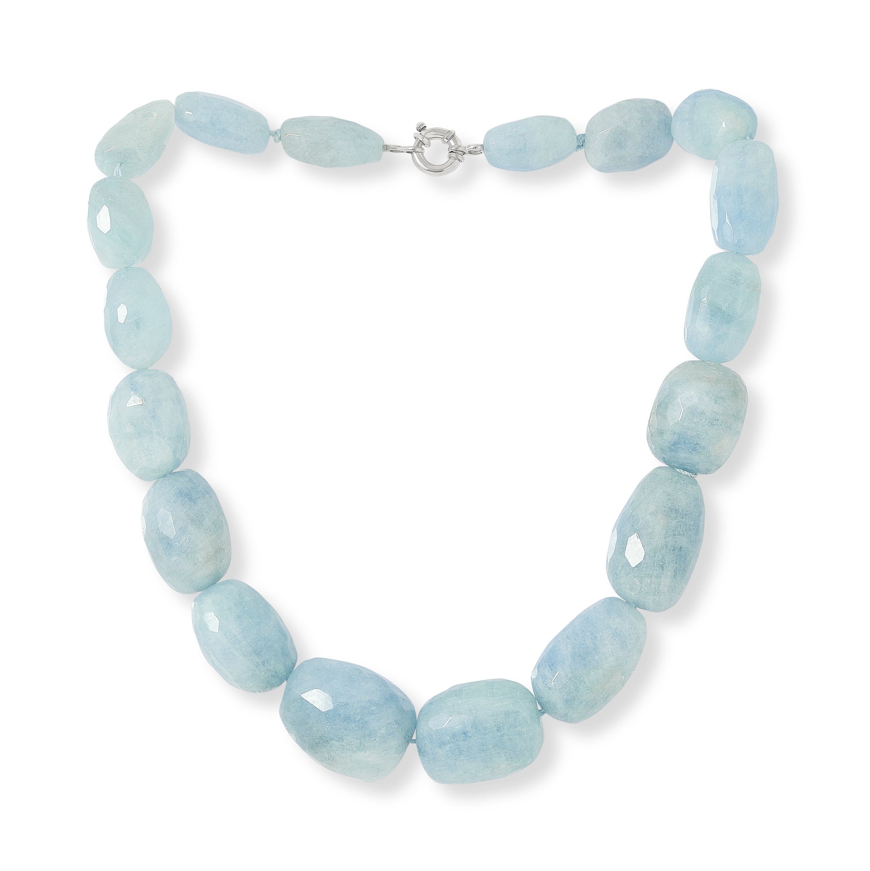 Chunky Aquamarine Necklace