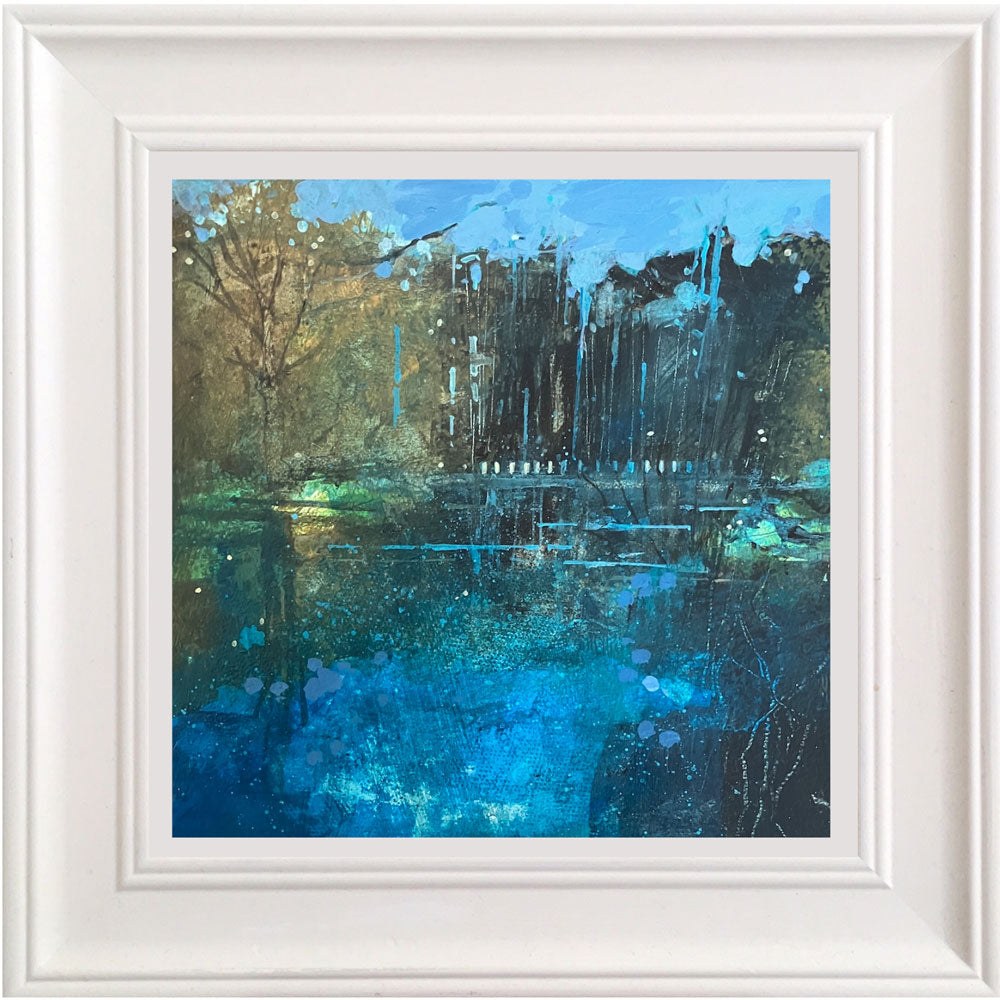 Across the lake, early Springtime By Julian Sutherland-Beatson