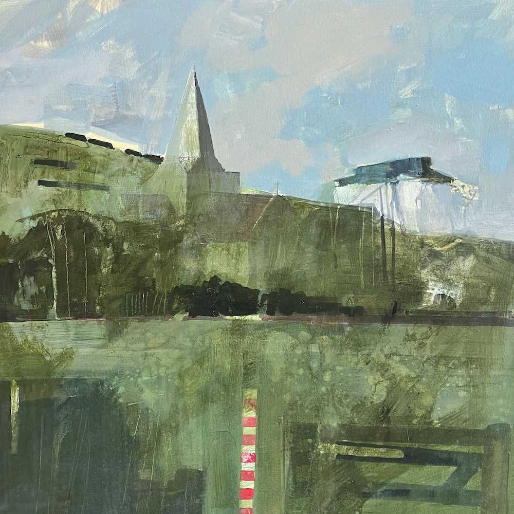 Alfriston Church By Julian Sutherland-Beatson