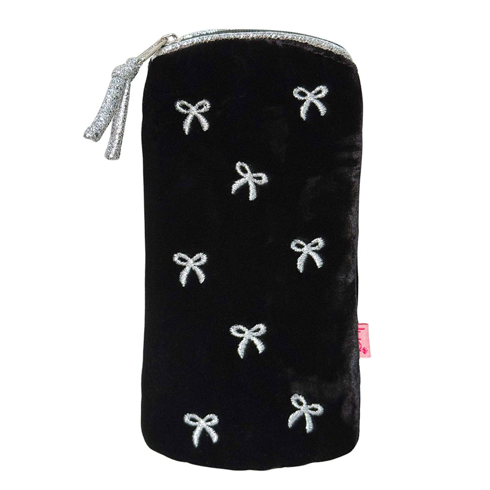 Bows Black Velvet Glasses Cases