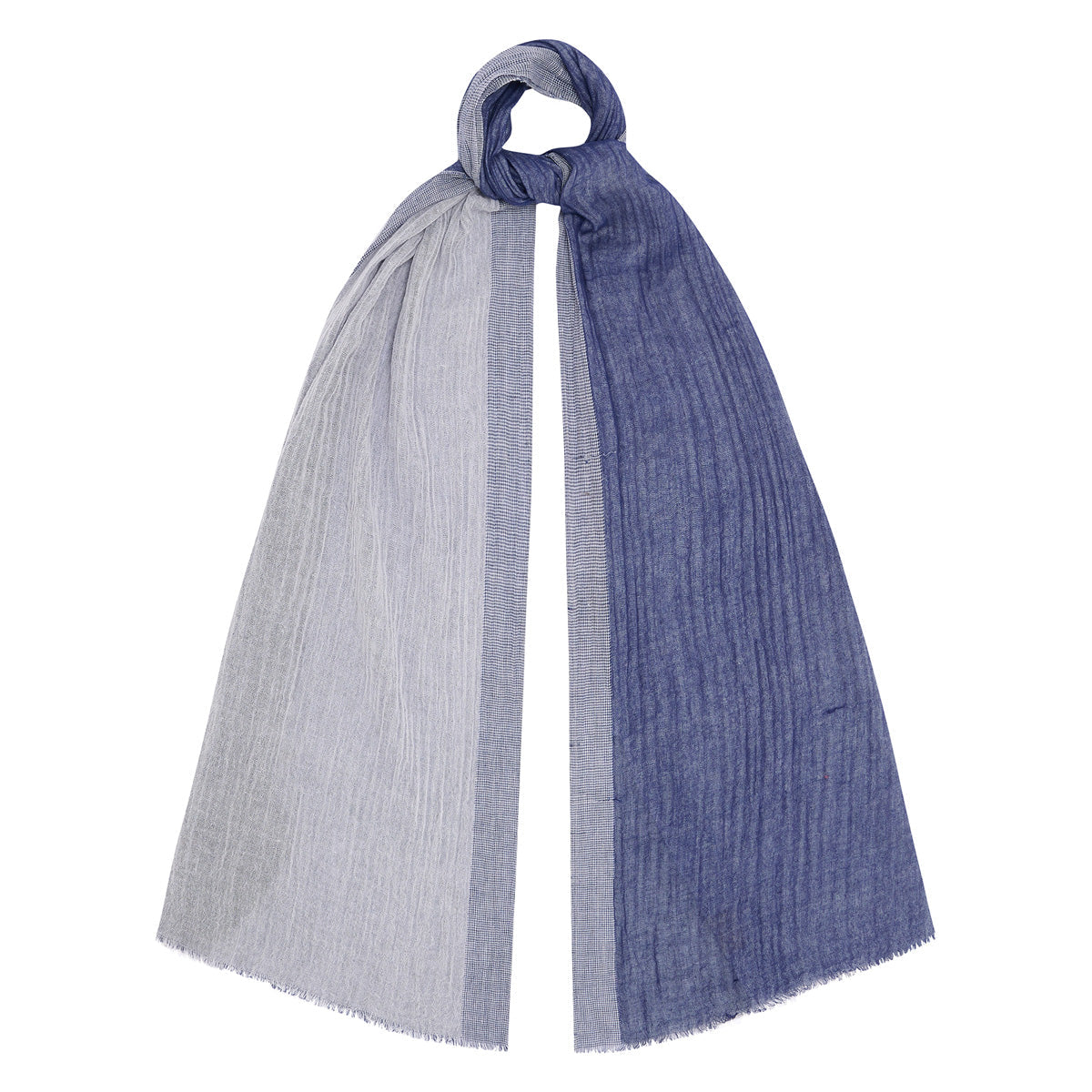 Charlie Blue Cotton Scarf Glyndebourne Shop