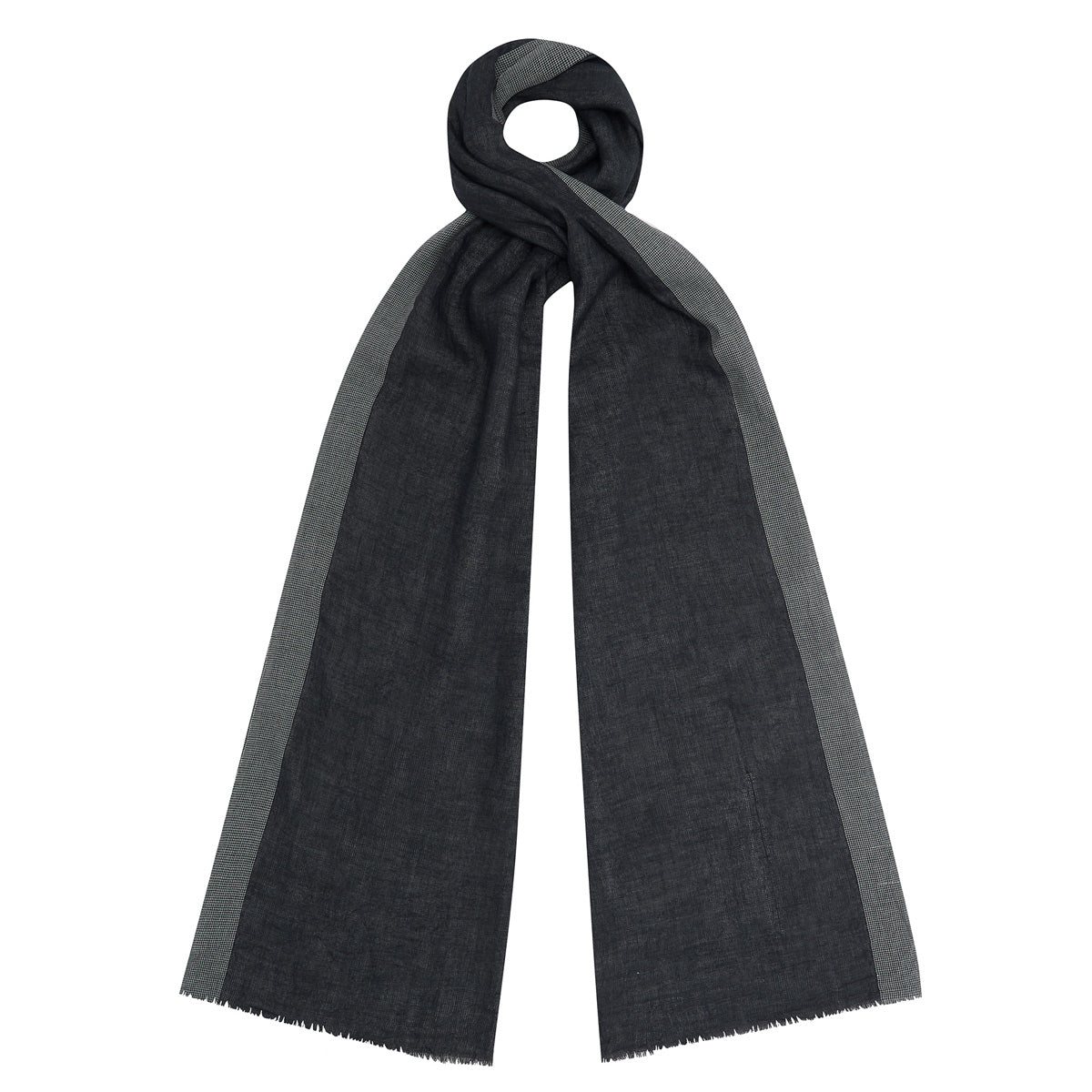 Charlie Grey Cotton Scarf