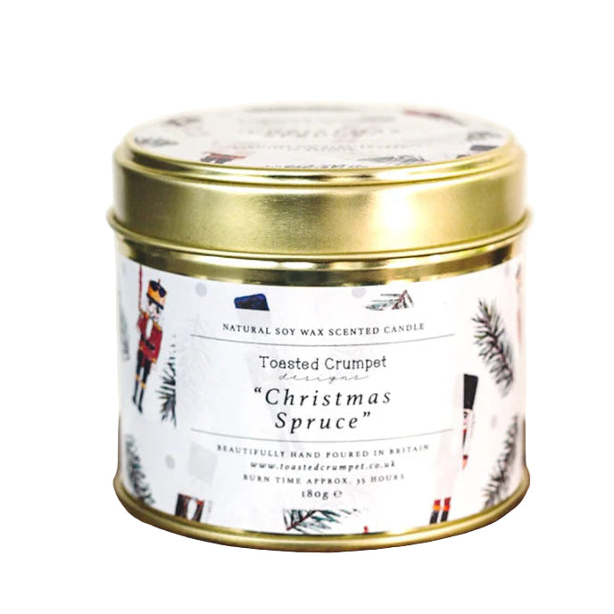 Nutcracker Christmas Candle