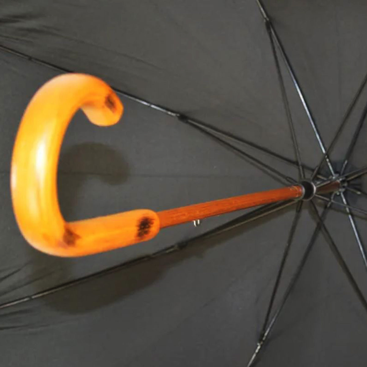 Classic Mens Auto Stick Black Umbrella Glyndebourne Shop