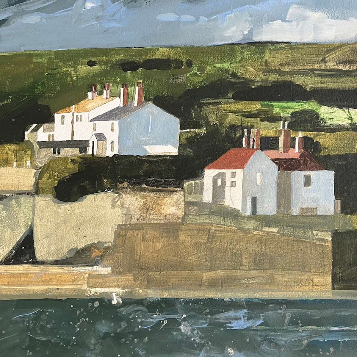Coastguard cottages at cuckmere Haven