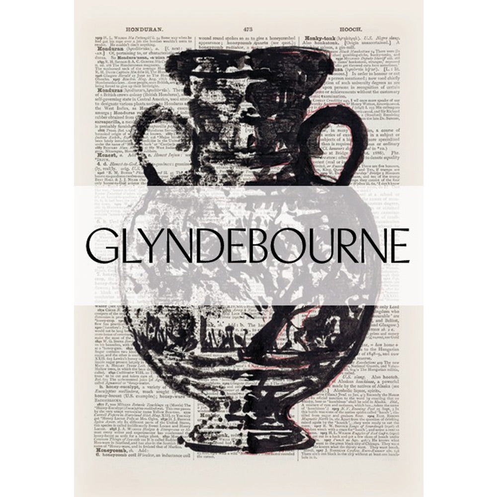 Drawing for L’Orfeo, Glyndebourne Concertina Postcard Set by William Kentridge