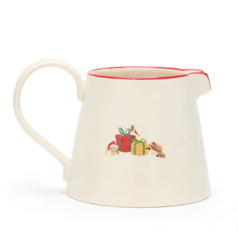 Cosy Christmas Ceramic Jug