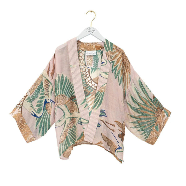 Crane Plaster Kimono