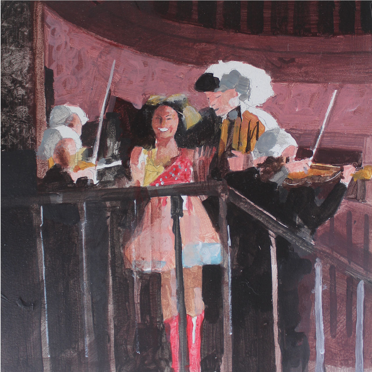Don Giovanni Paining 1 by Julian Sutherland-Beatson Glyndebourne Shop