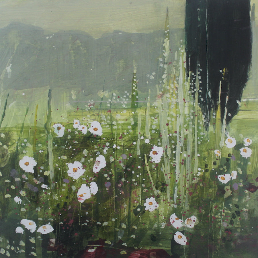 Flower Border (Early Morning) 11.8.23 by Julian Sutherland-Beatson Glyndebourne Shop