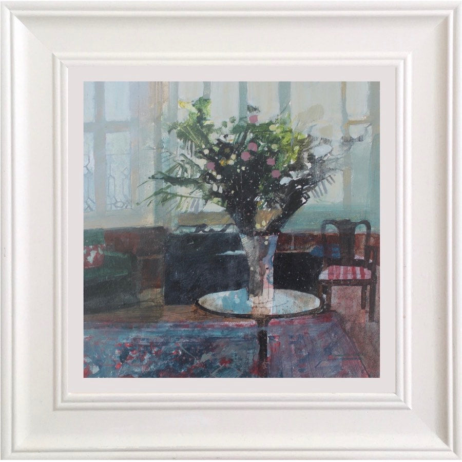 Flower vase in the Organ Room 7.8.23 by Julian Sutherland-Beatson Glyndebourne Shop