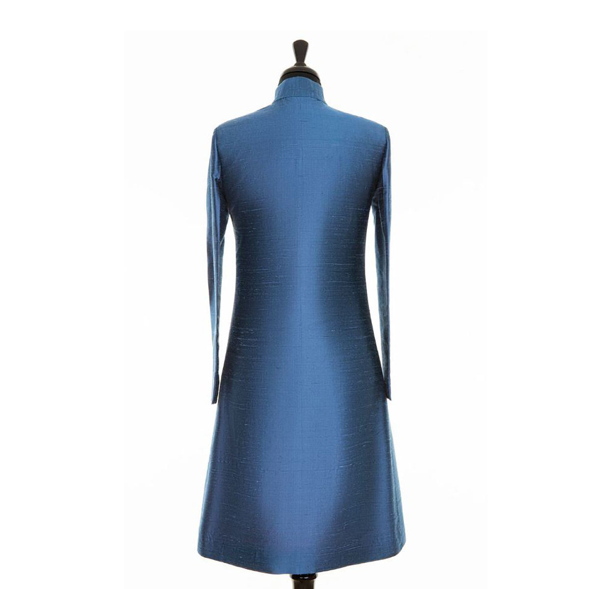 Arundel French Blue Silk Coat