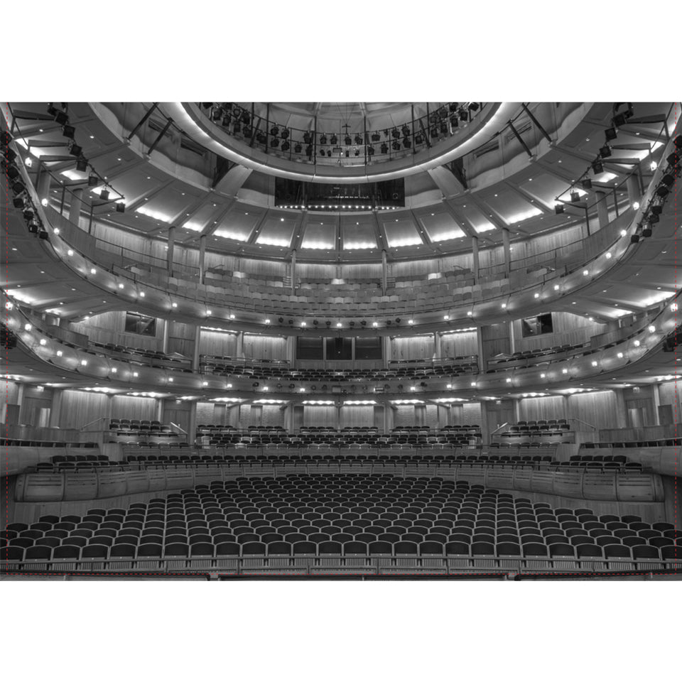 Glyndebourne Auditorium 2007 Greetings Card Glyndebourne Shop