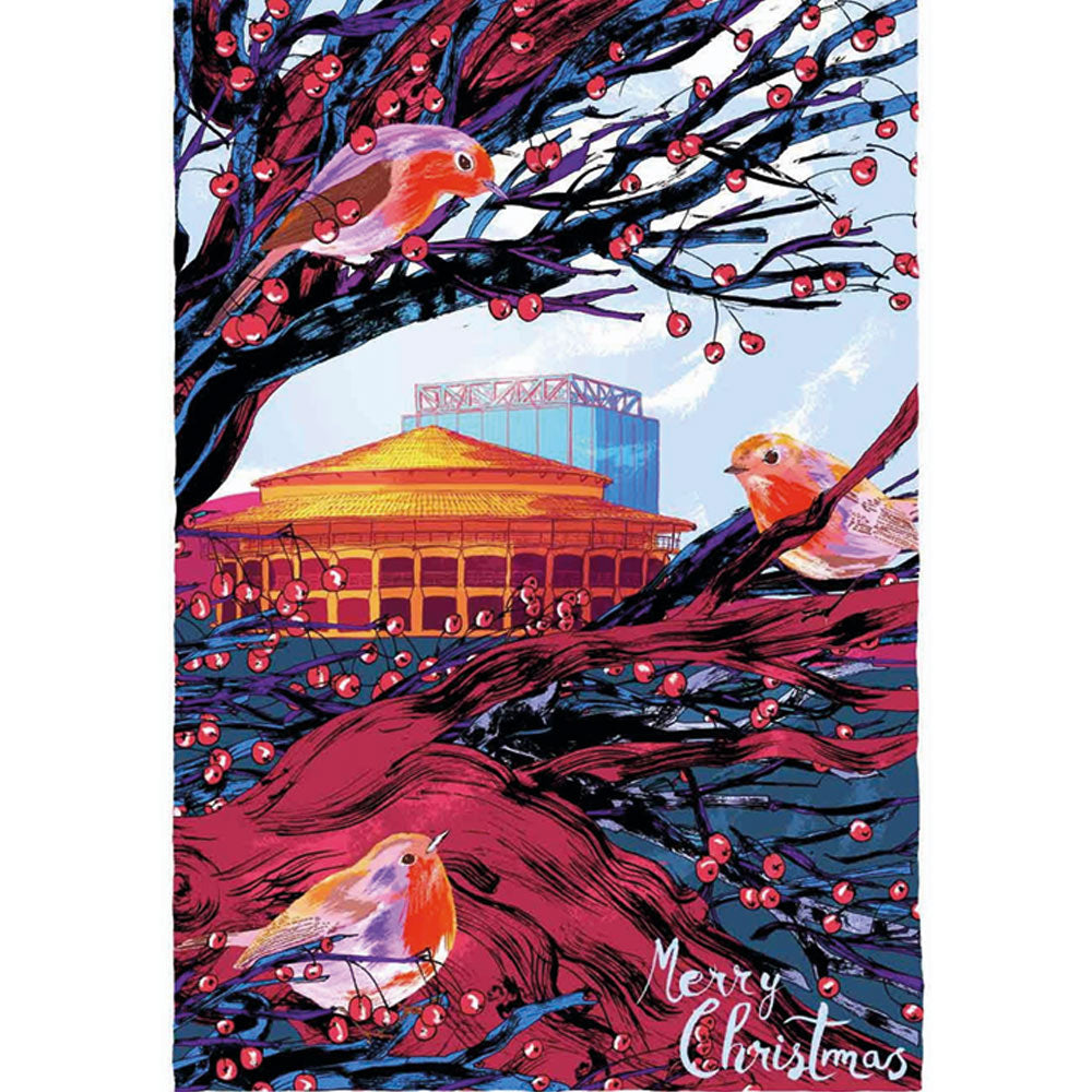 Glyndebourne Robins & Woodpeckers Christmas Card Pack 2026 by Ale Ez