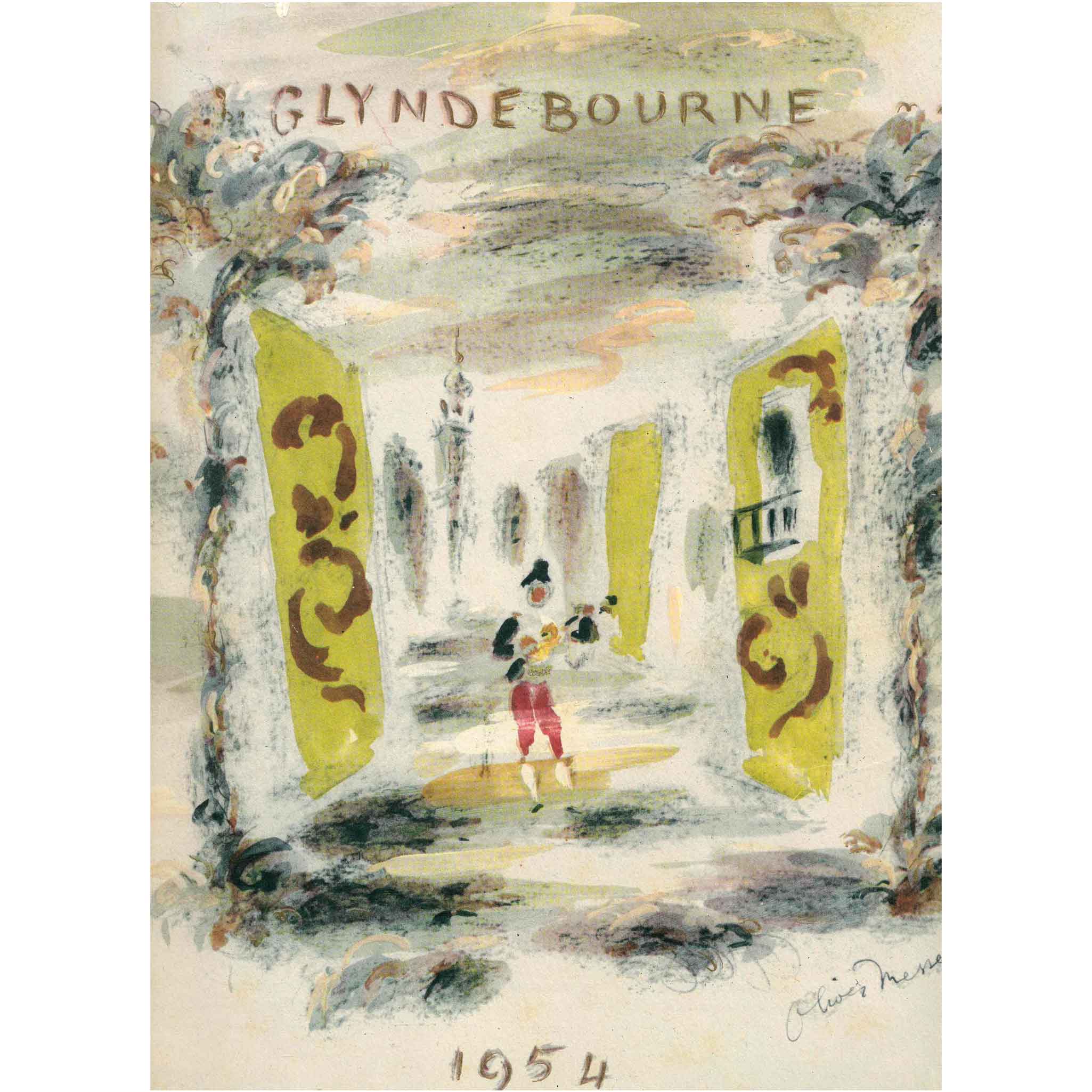 Glyndebourne Festival Programme Book 1954 Glyndebourne Shop