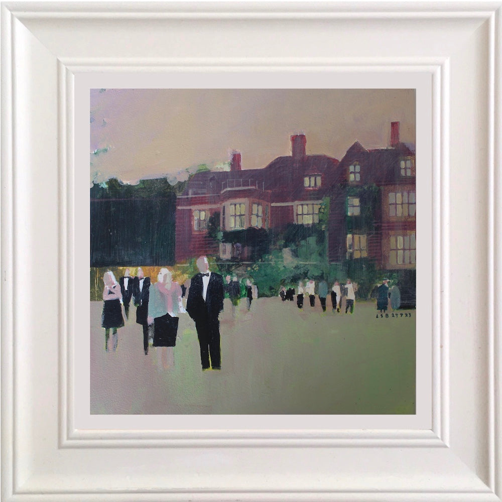 Glyndebourne House, Audience and Lawns 23.7.23 by Julian Sutherland-Beatson Glyndebourne Shop