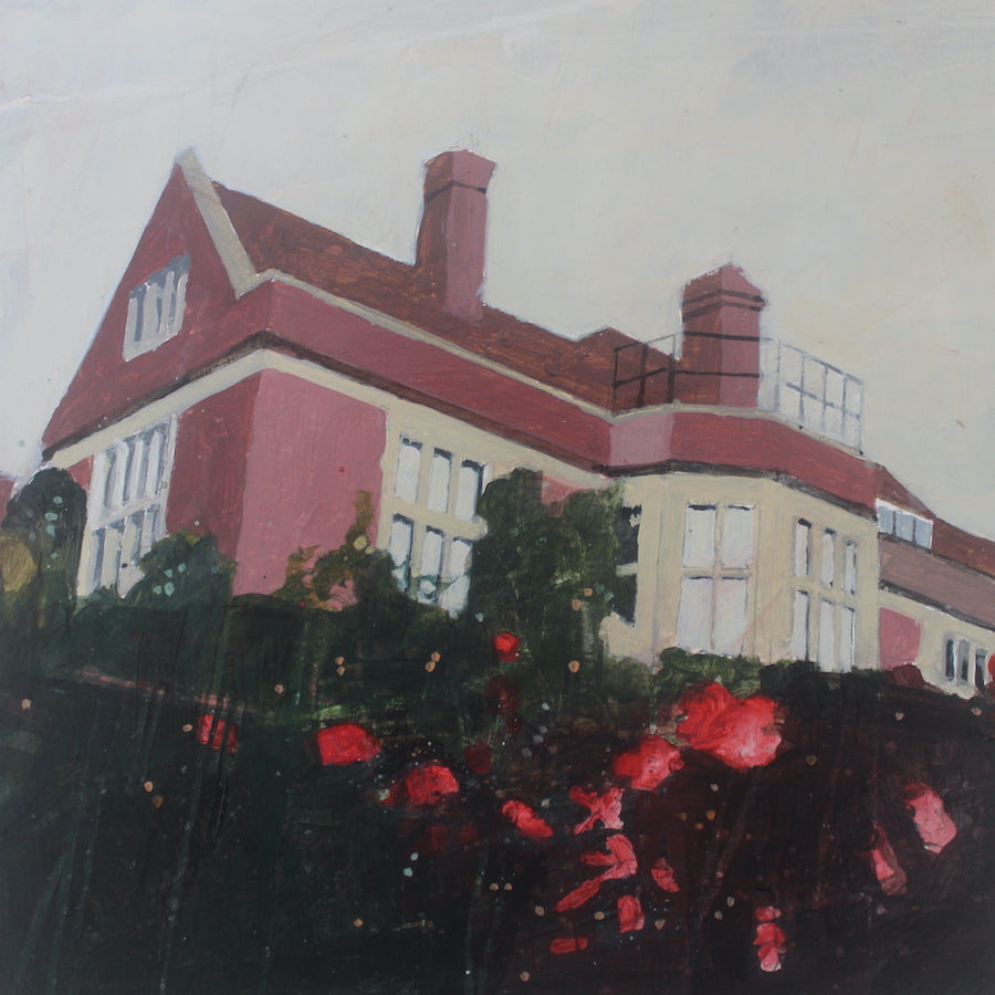Glyndebourne House and Roses 14.8.23 by Julian Sutherland-Beatson Glyndebourne Shop
