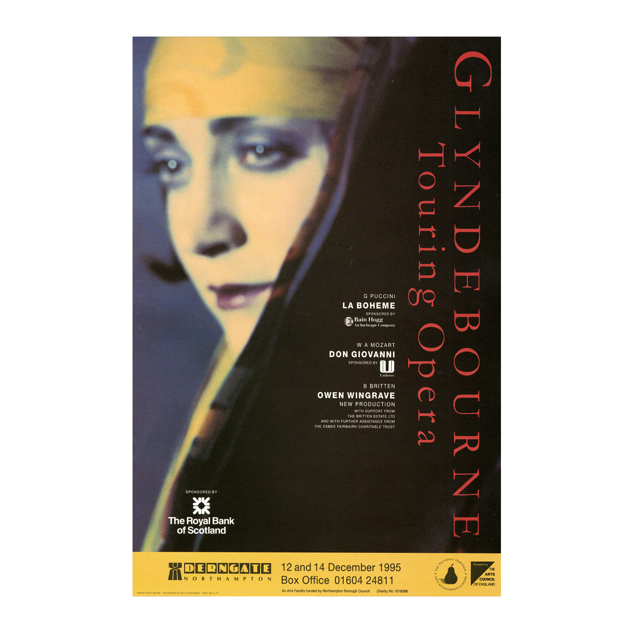 Glyndebourne Tour 1995 Poster - (Multiple Locations) Glyndebourne Shop