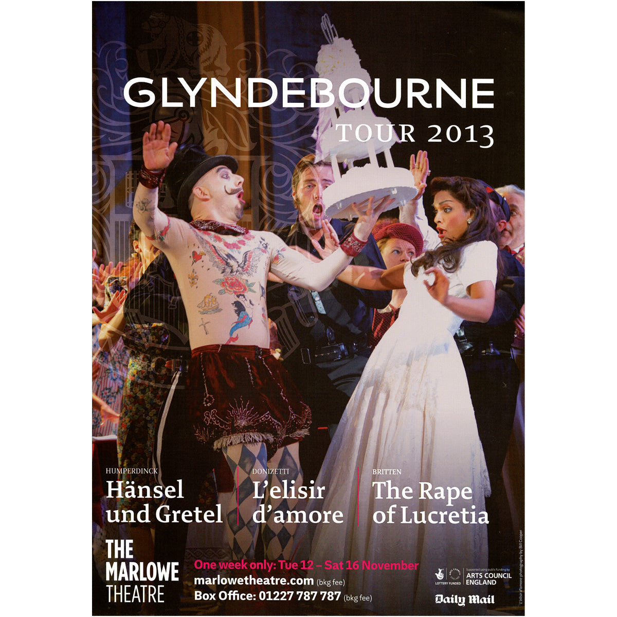 Glyndebourne Tour 2013 Poster Glyndebourne Shop