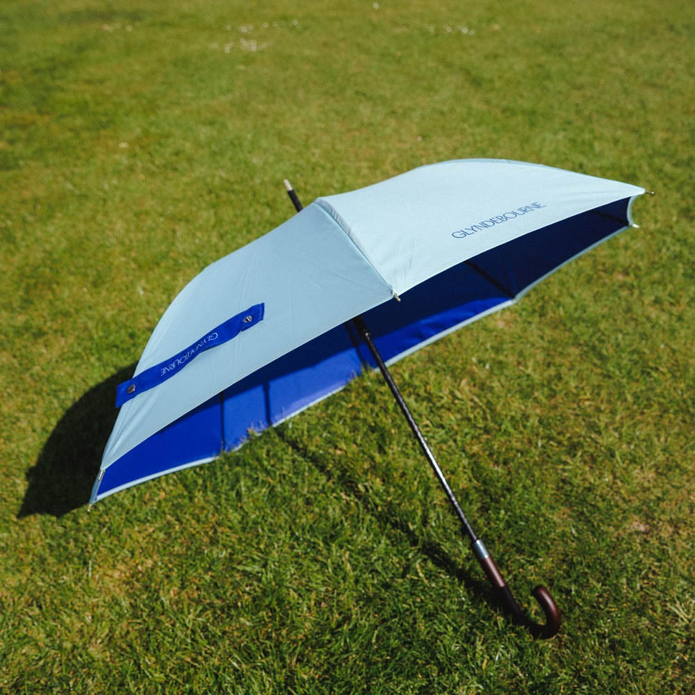 Glyndebourne Sage & Blue Classic Umbrella