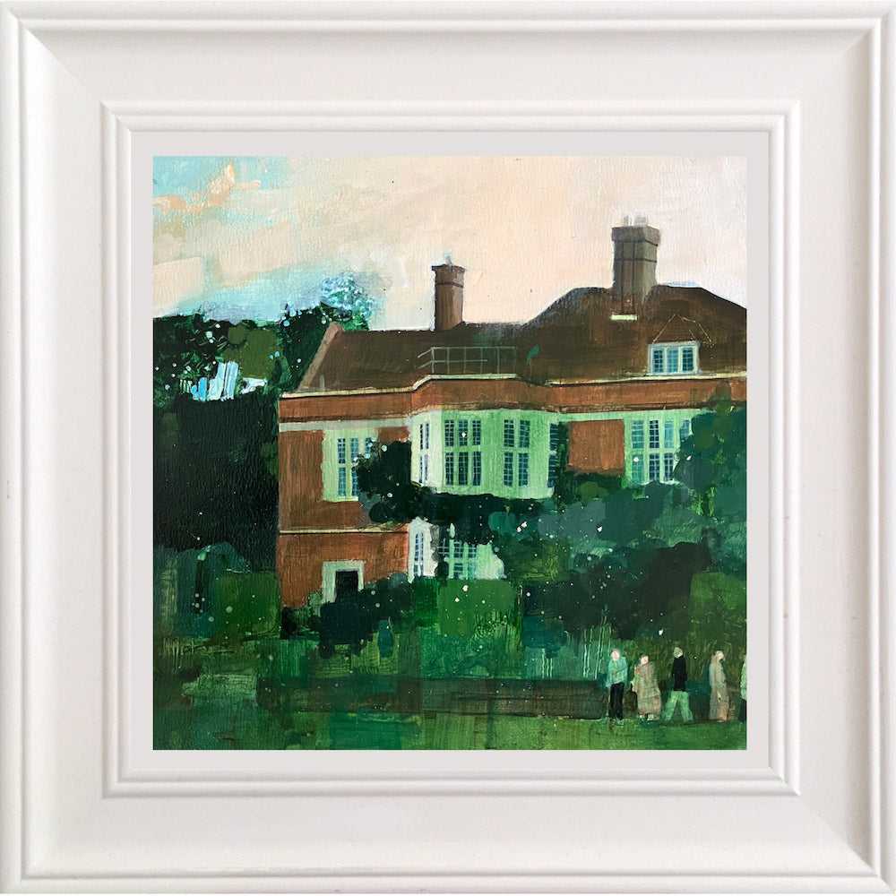 Glyndebourne House at dusk