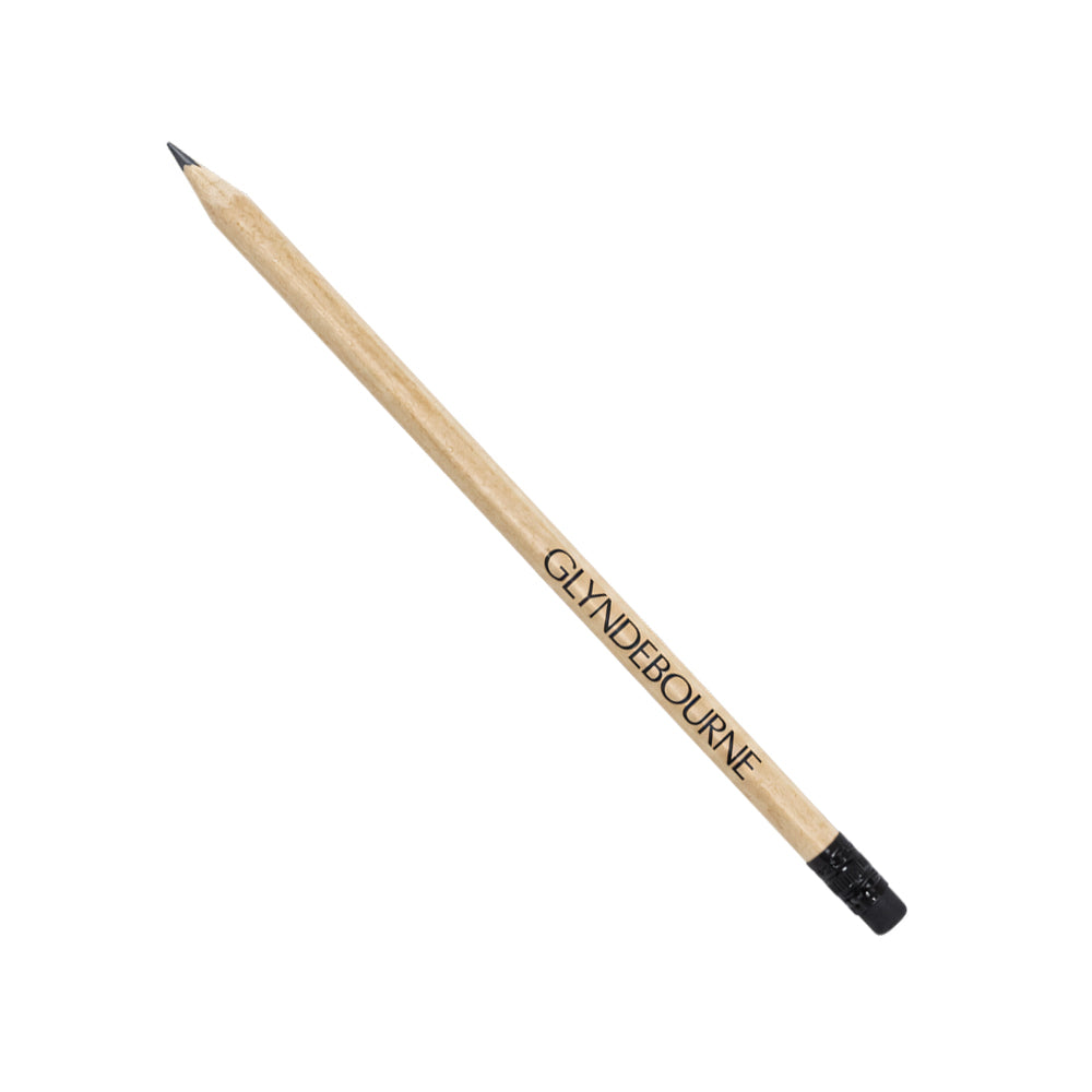 Glyndebourne Sustainable Wooden Pencil & Eraser