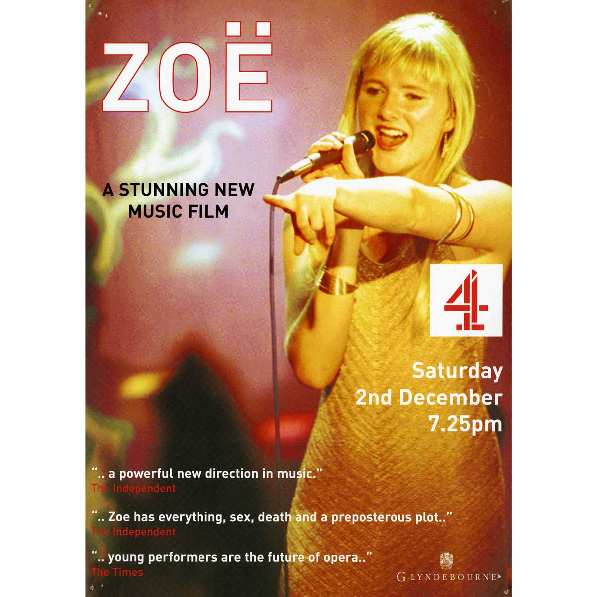 Glyndebourne Youth Opera 'Zoe' 2000 Photographic Poster