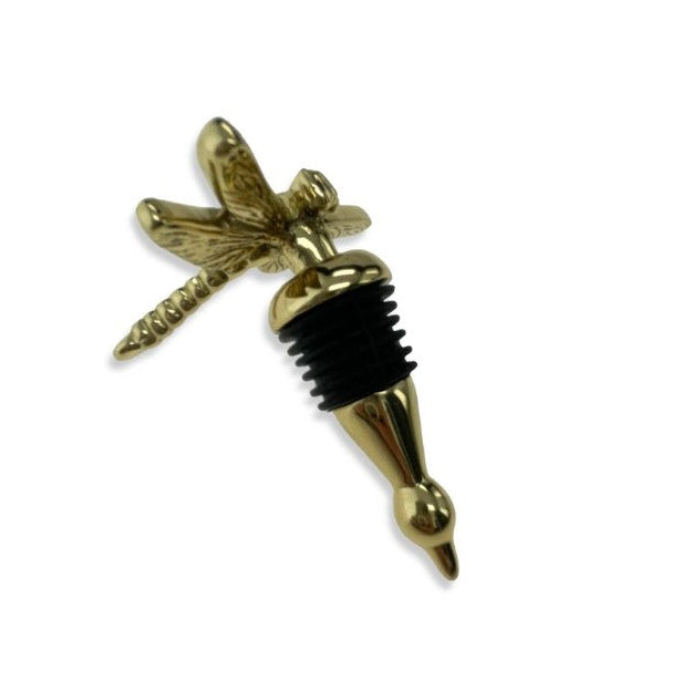 Golden Dragonfly Bottle Stopper 