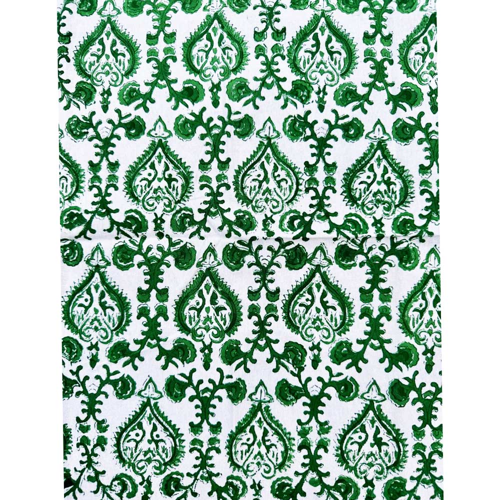 Green Ace Cotton Tablecloth