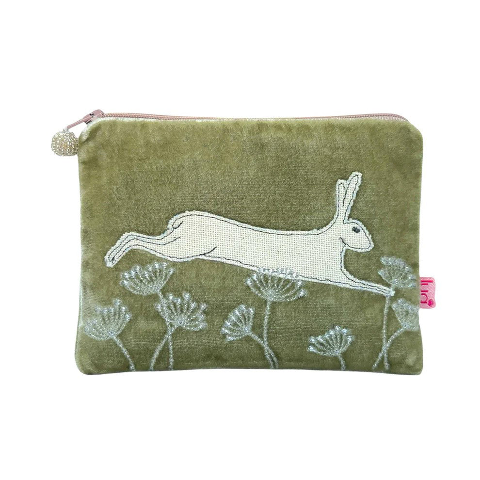 Hare Velvet Purse