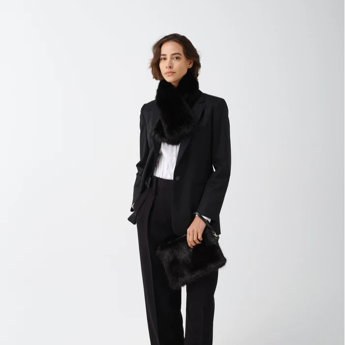 Faux fur scarf