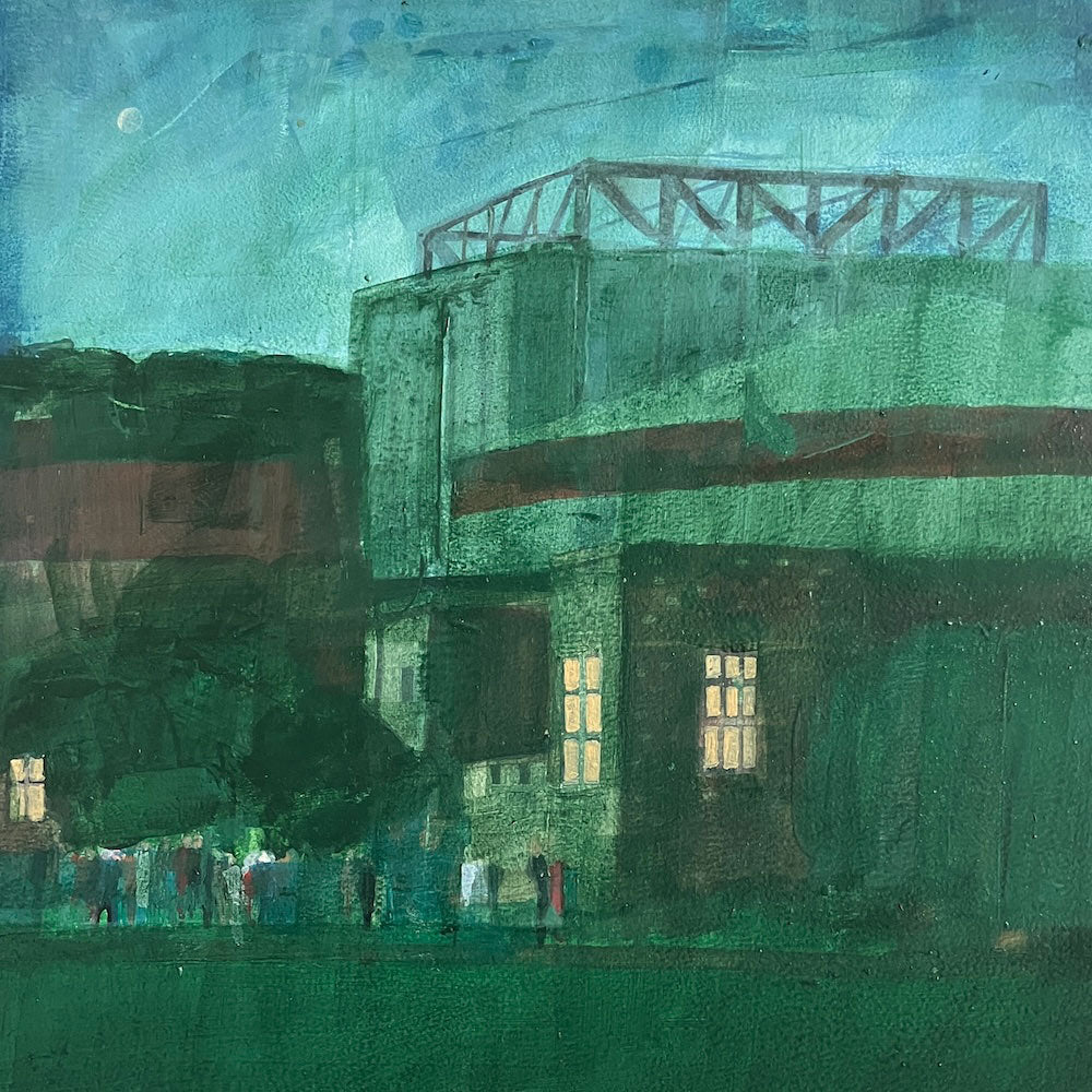 The Old Green Room and Auditorium at dusk 27.05.26 By Julian Sutherland-Beatson