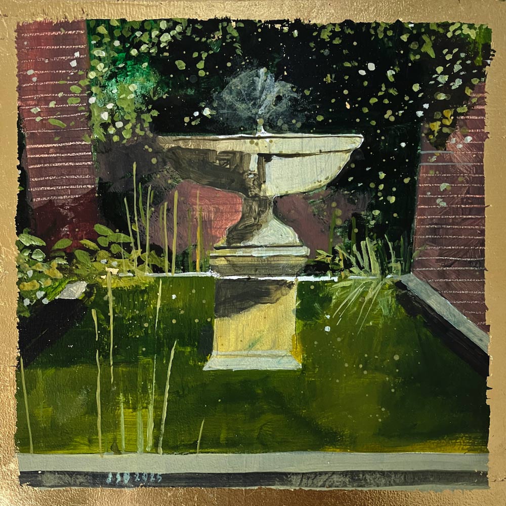 Water Fountain By Mildmay Restaurant By Julian Sutherland-Beatson