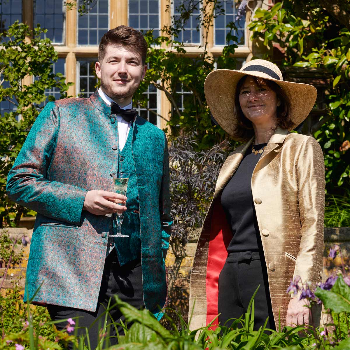 Alfriston Oyster Gold Silk Coat