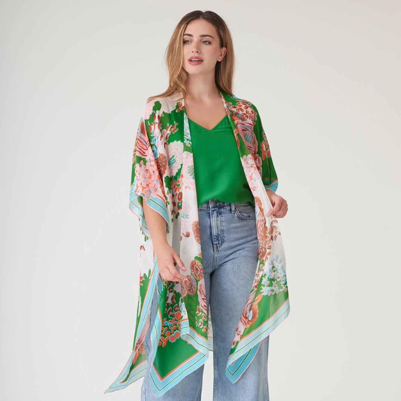 Kitch Bouquet Green Wrap Around