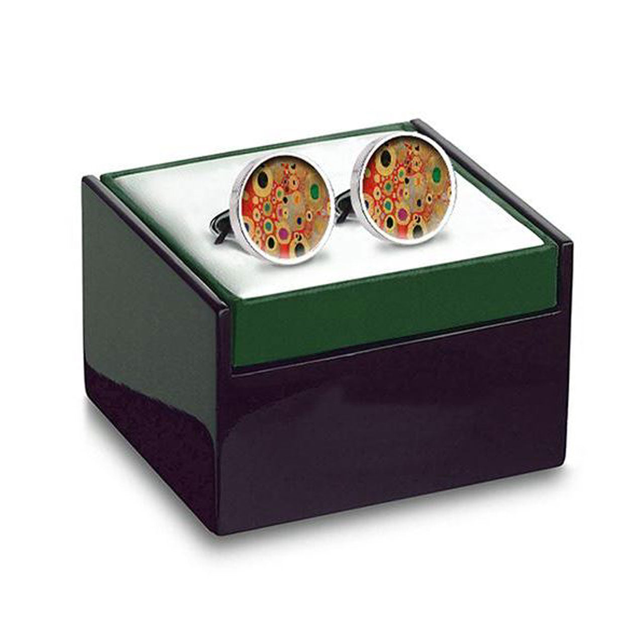 Klimt Red Cufflinks