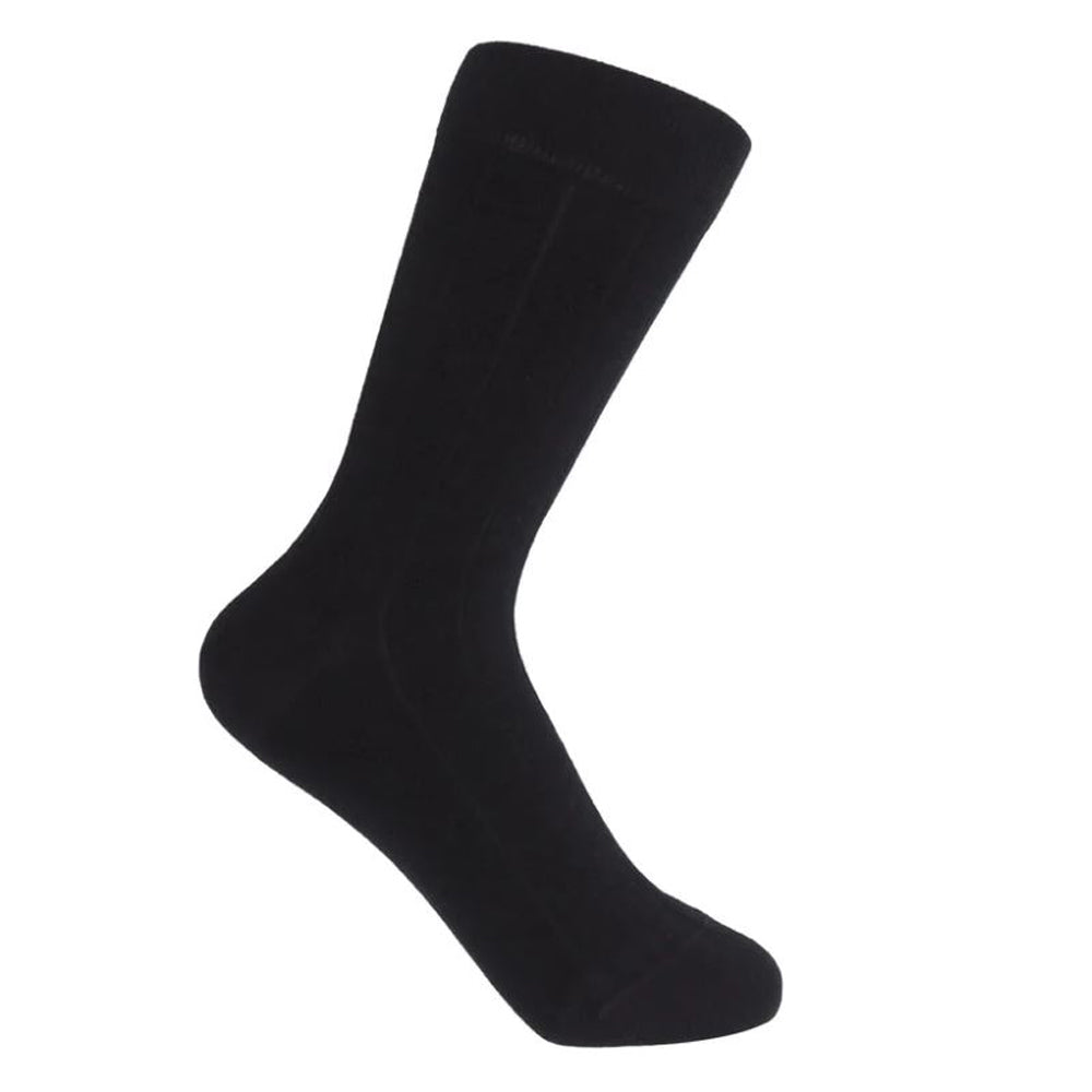 Ladies Cashmere Black Socks