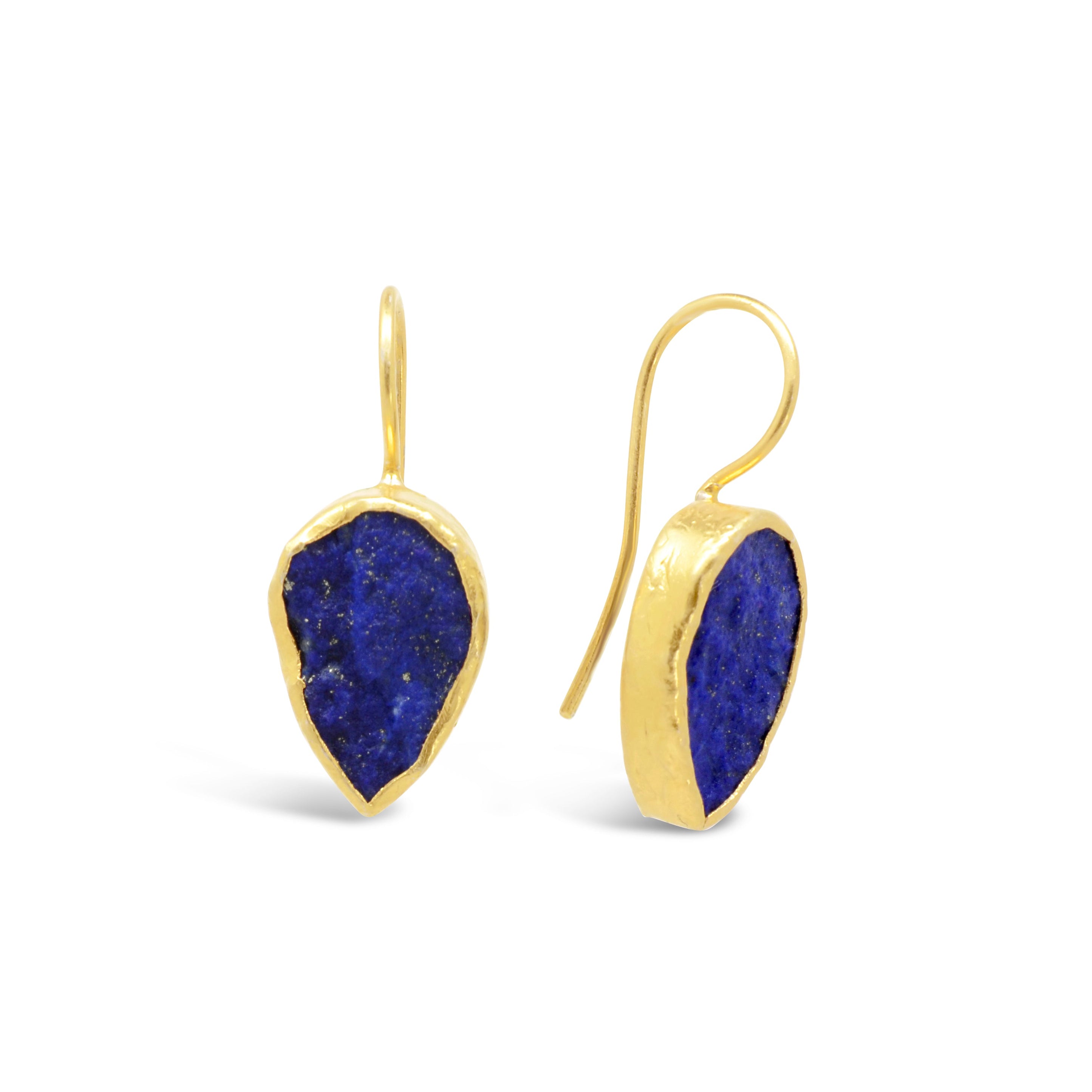 Lapis Lazuli Drop Earrings