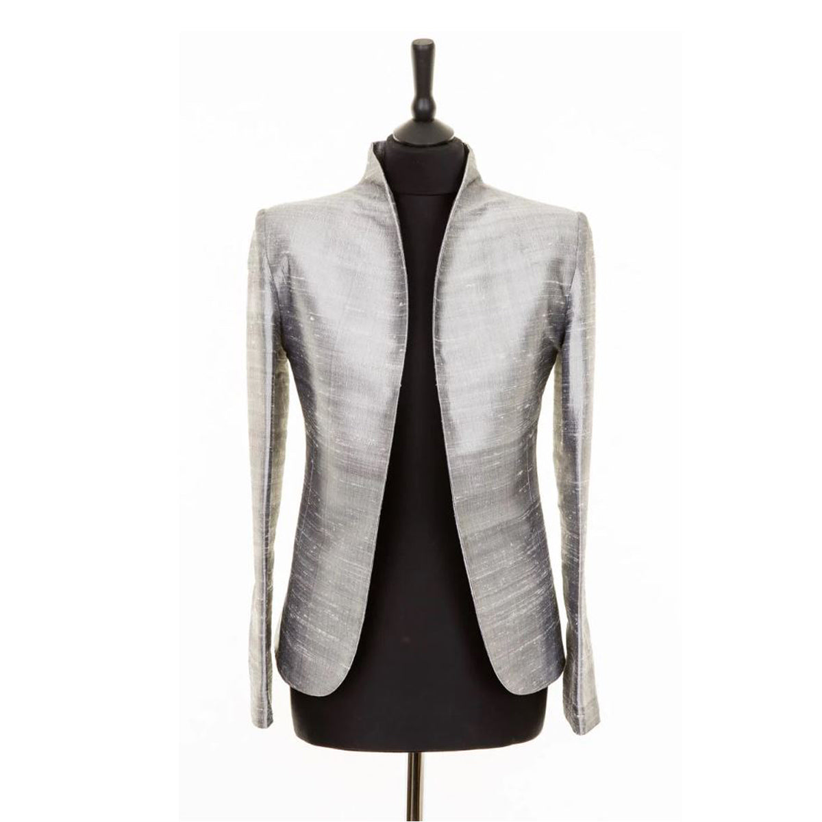 Lewes Silver Silk Jacket