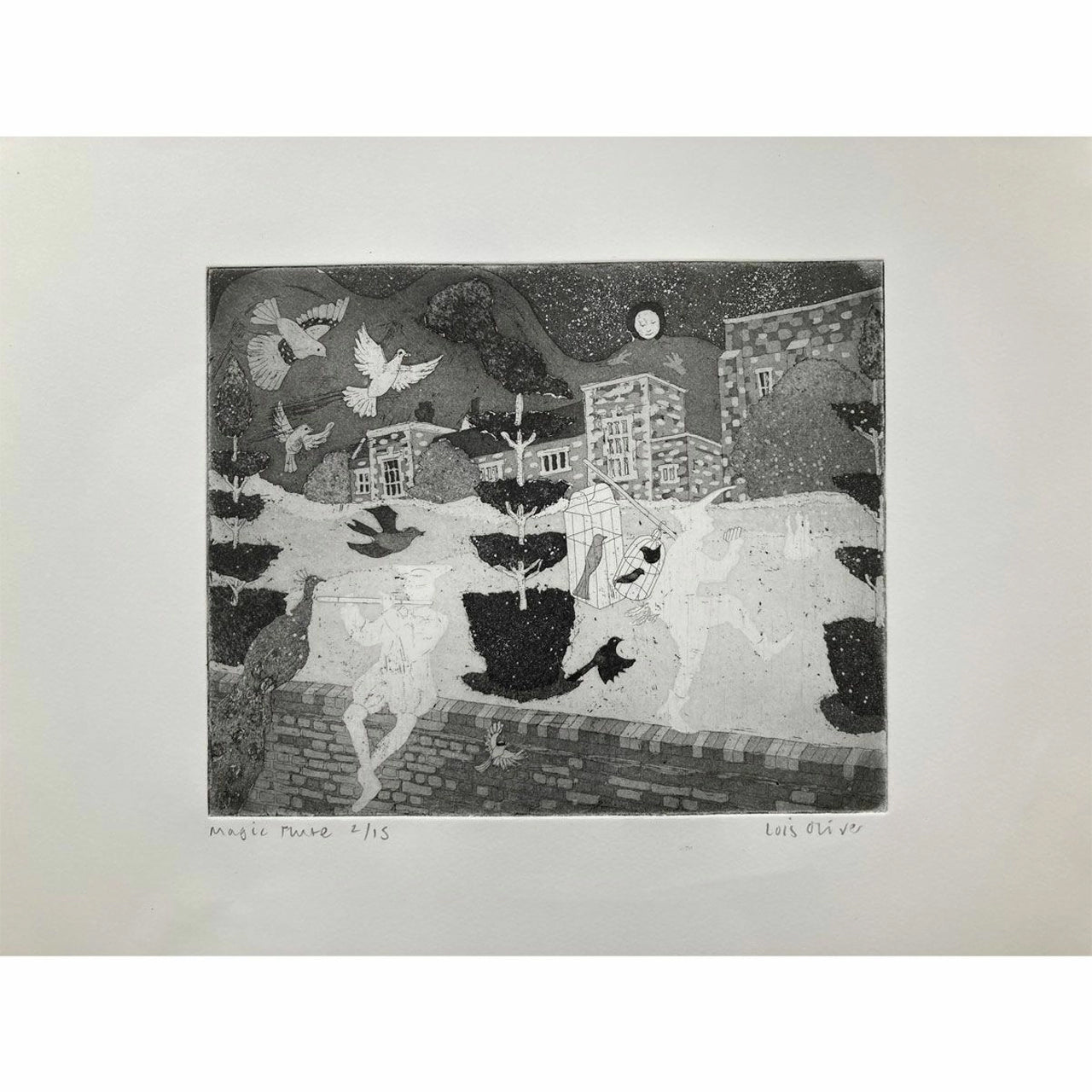 Magic Flute Limited Edition Print by Lois Oliver Glyndebourne Shop