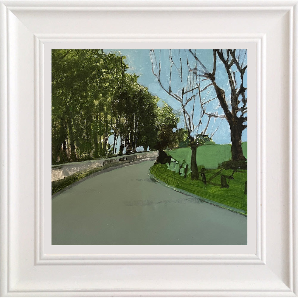 Country Lane near Glyndebourne By Julian Sutherland-Beatson