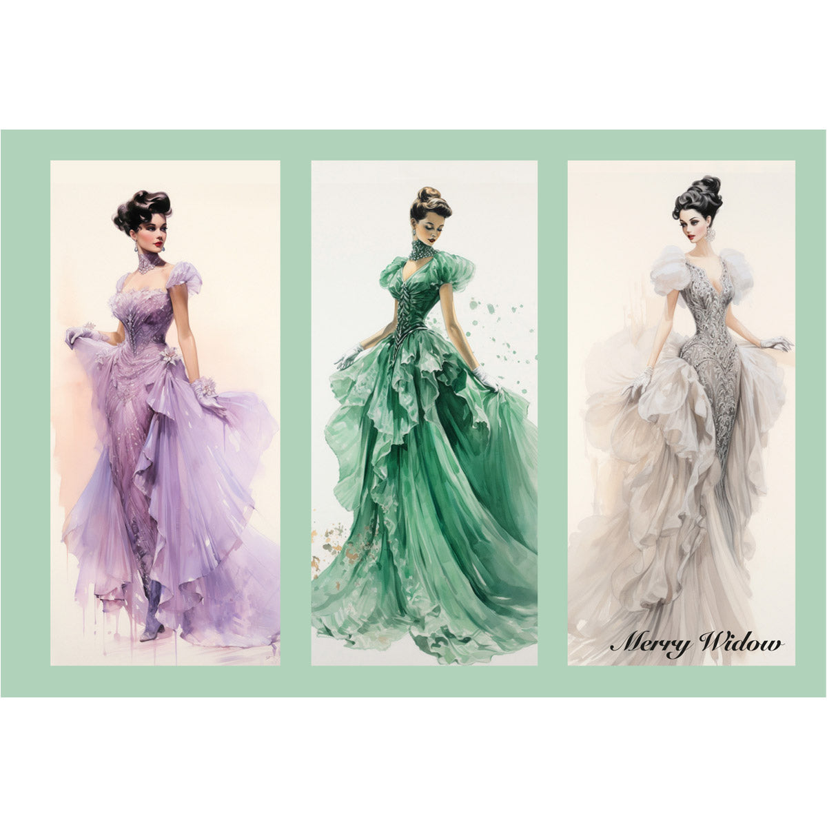 The Merry Widow Glyndebourne Sketchbook