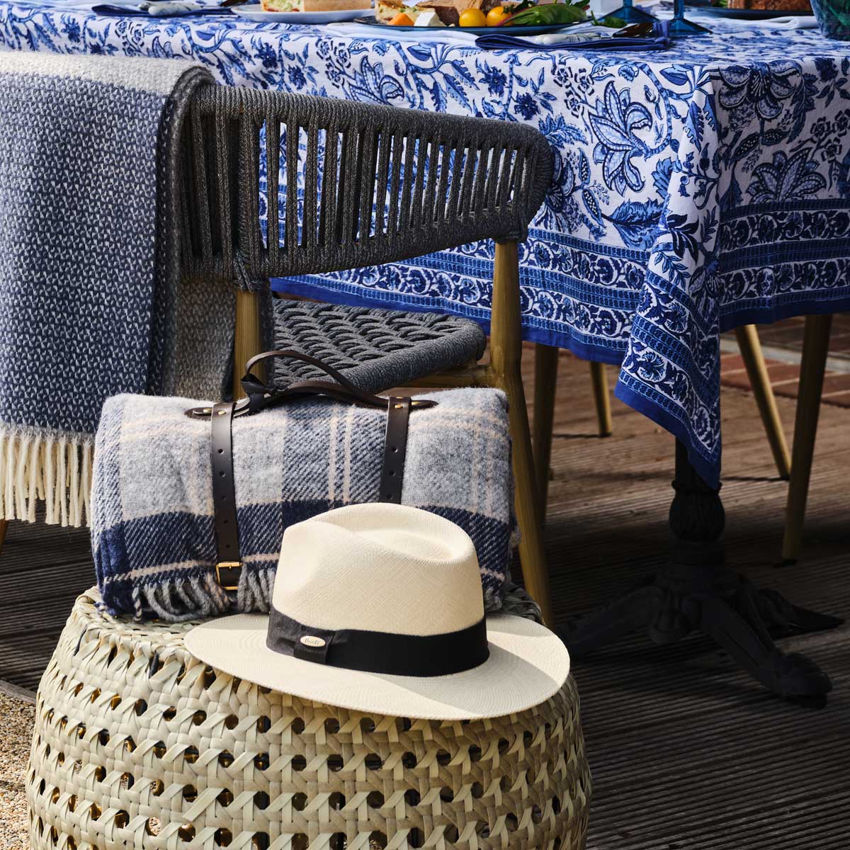 Natural Panama Hat Glyndebourne Shop