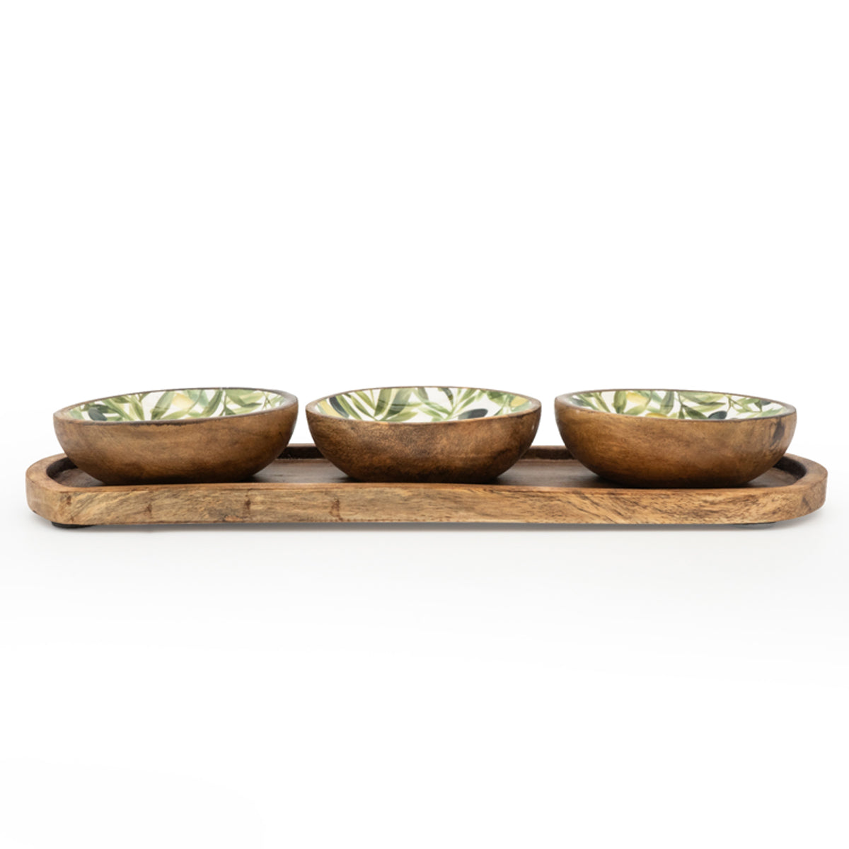 Olive Dipping Bowls