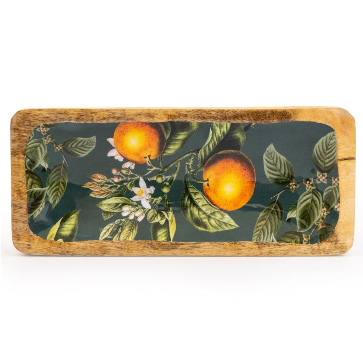 Handcrafted Orange Blossom & Mango Wood Serving Platter