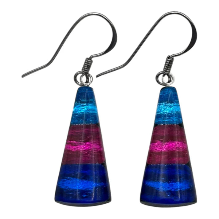 Paradise Triangle Earrings
