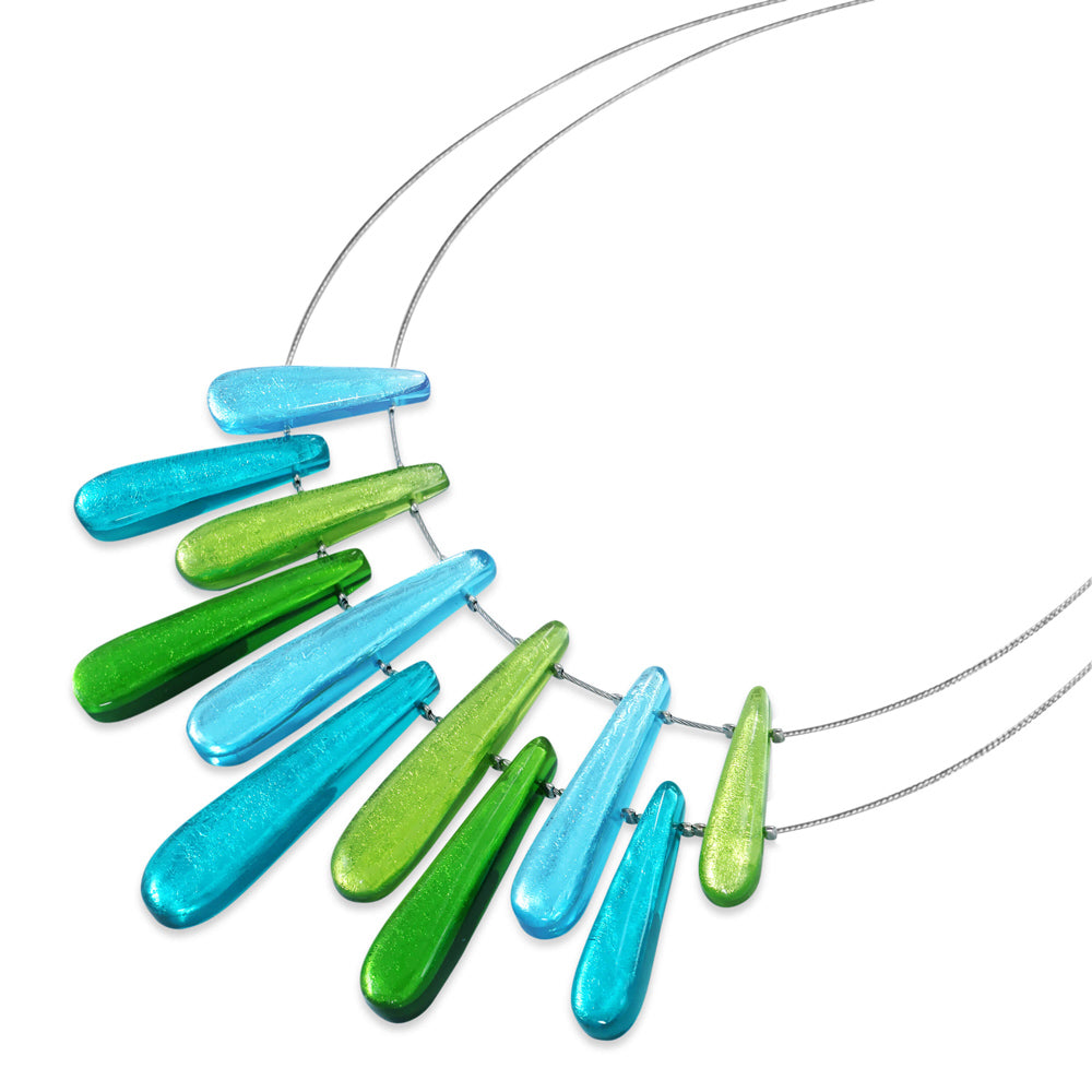 Neptune Teardrop Necklace