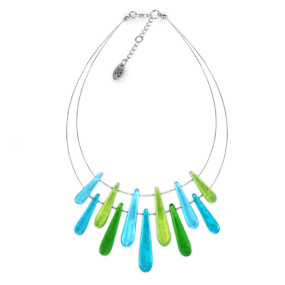 Neptune Teardrop Necklace