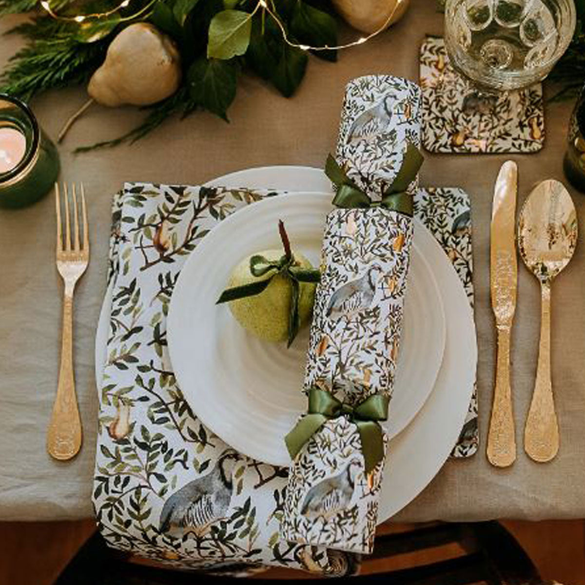 Partridge in a Pear Tree Christmas Crackers