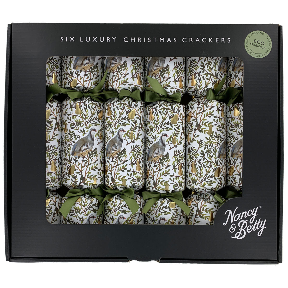 Partridge in a Pear Tree Christmas Crackers